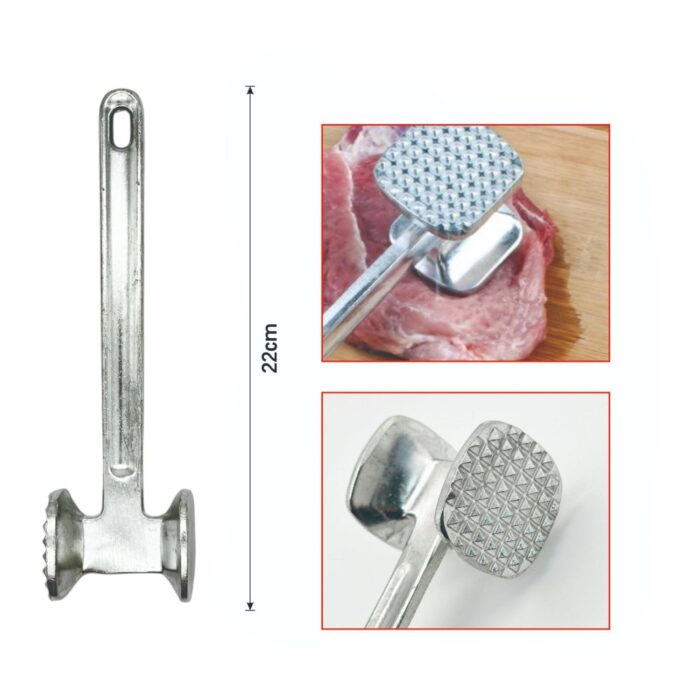 03a1efa1-b3f5-4170-8434-e5d45559c579.jpg Martillo compacto de aluminio para ablandar carne - Imagen 2