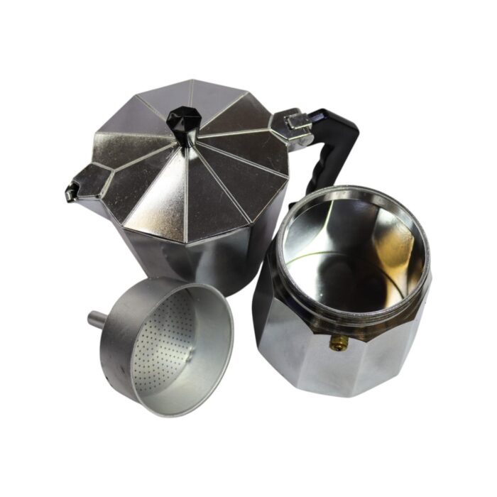 Cafetera aluminio clásica italiana (9 tazas) - Imagen 3