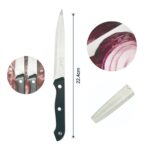 Juego de 2 cuchillos universales con mango negro - Imagen 3