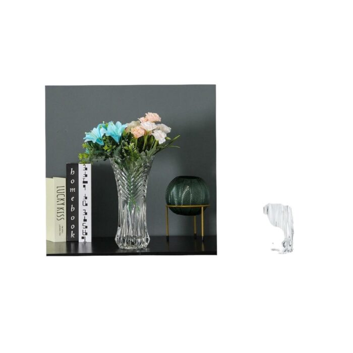 0a00f5a1-2a6e-465b-84b7-66cfc1faac16.jpg Florero Con Orquídea (25cm) Ideal Para Decoración Elegante - Imagen 1