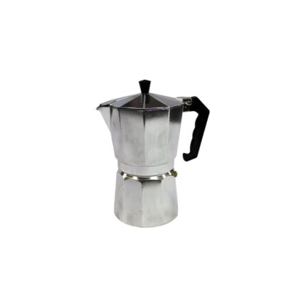 Cafetera italiana de aluminio capacidad 1/2 taza