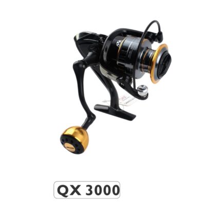Carrete de pesca metálico QX3000 (versión estándar/con mango de plástico)