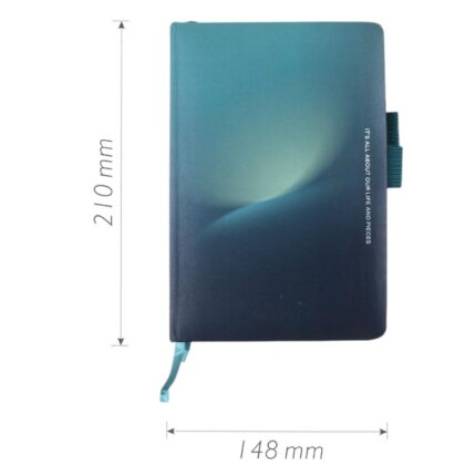 Cuaderno A5 colores degradados