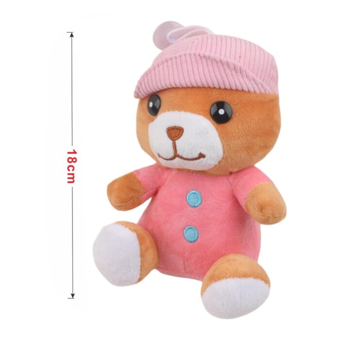 11f6b883-5e83-4802-85b1-84bd1811ecbe-1.jpg Oso de peluche invernal con gorro 18 cm - Imagen 2