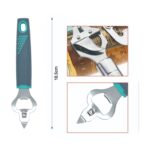 Extractor de gaseosa con mango ergonómico en plástico gris - Imagen 2