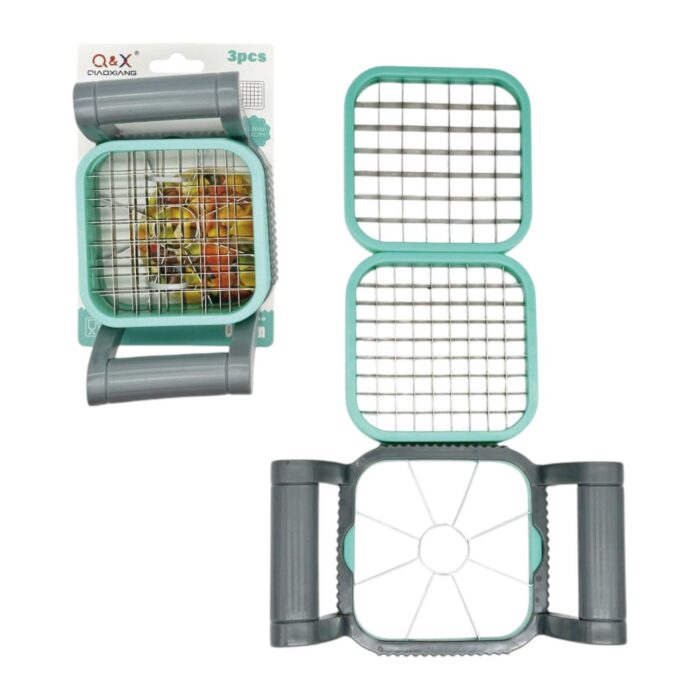 153cac68-4b5b-4b52-a229-cb50768ef68f.jpg Cortador multifuncional de frutas 3 en 1 (16.5X10X1.3CM) - Imagen 1