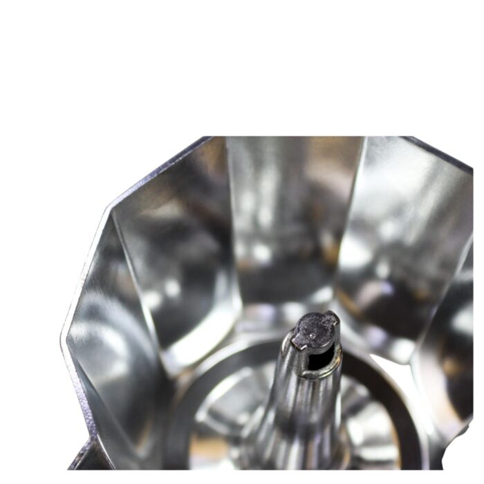 Cafetera Italiana Negra - 2 Tazas - Imagen 4