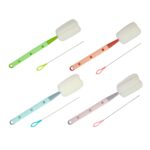 Kit Completo de Limpieza para Biberones en Colores Pastel