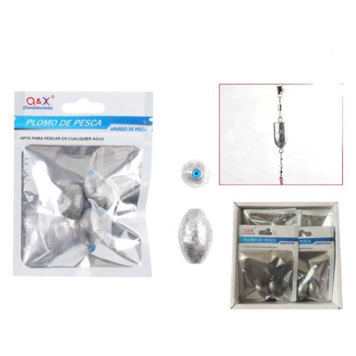 Colgante De Plomo Estilo Japones No Da?ino 20G 3Pcs - Imagen 1