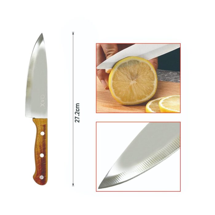Cuchillo de chef de madera de roble (17.8 cm) - Imagen 2