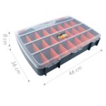 Caja de herramientas con compartimentos G-460 (46368 cm) - Imagen 2