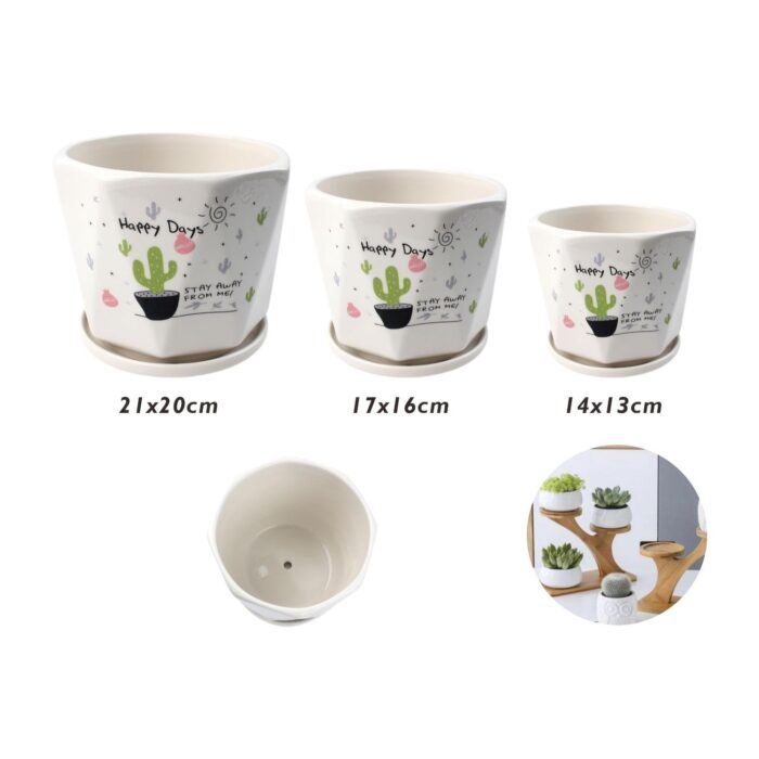 2bd8be2a-74c2-46e5-b17b-ce338719d4f5.jpg Juego de 3 macetas de cerámica modelo TX67218 - Imagen 2