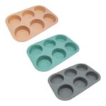 Molde de Silicona para 6 Porciones - 25.7×17.5×3 cm