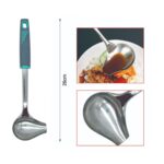 Colador para jugos con mango ergonómico en plástico gris - Imagen 2