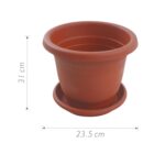 Maceta plastico 31 x 23.5 cm - Imagen 2