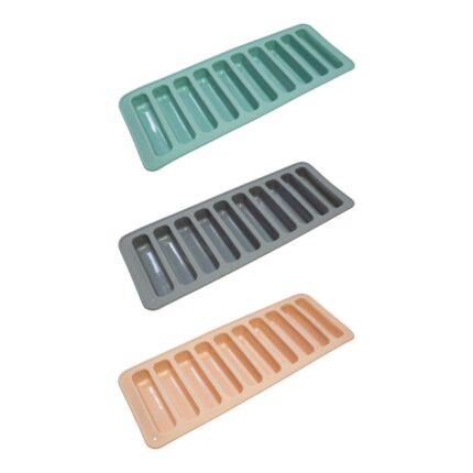 Molde de Silicona para Barras de Chocolate - 26×9.5×2 cm