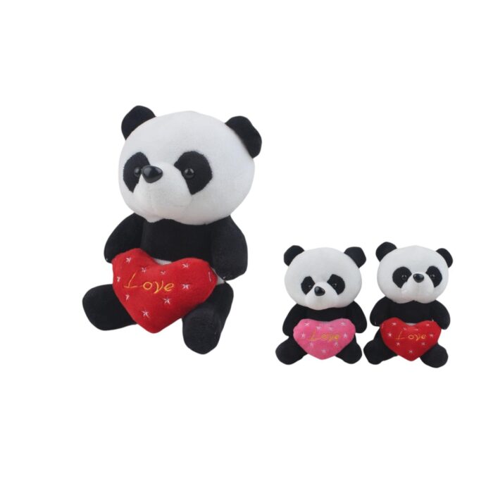 Panda amoroso de 18 cm - Imagen 1