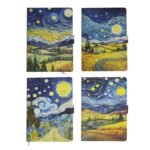 Pequeños cuadernos al estilo Van Gogh