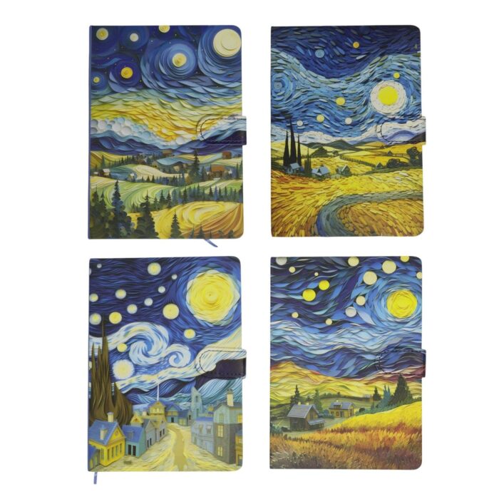 Pequeños cuadernos al estilo Van Gogh - Imagen 1