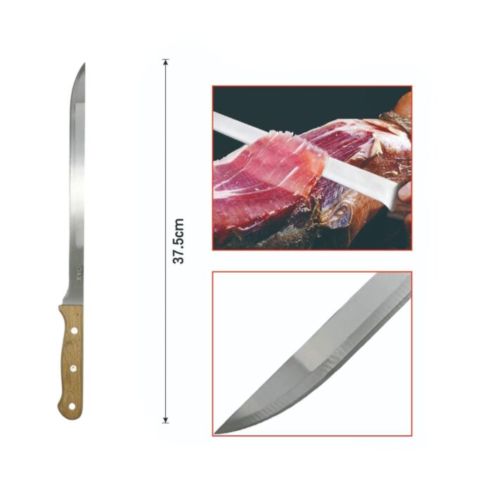 Cuchillo para pan de madera de roble (20.3 cm) - Imagen 2