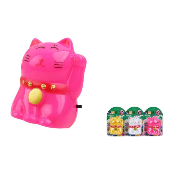 Luz Nocturna Del Gato De La Suerte - Imagen 1