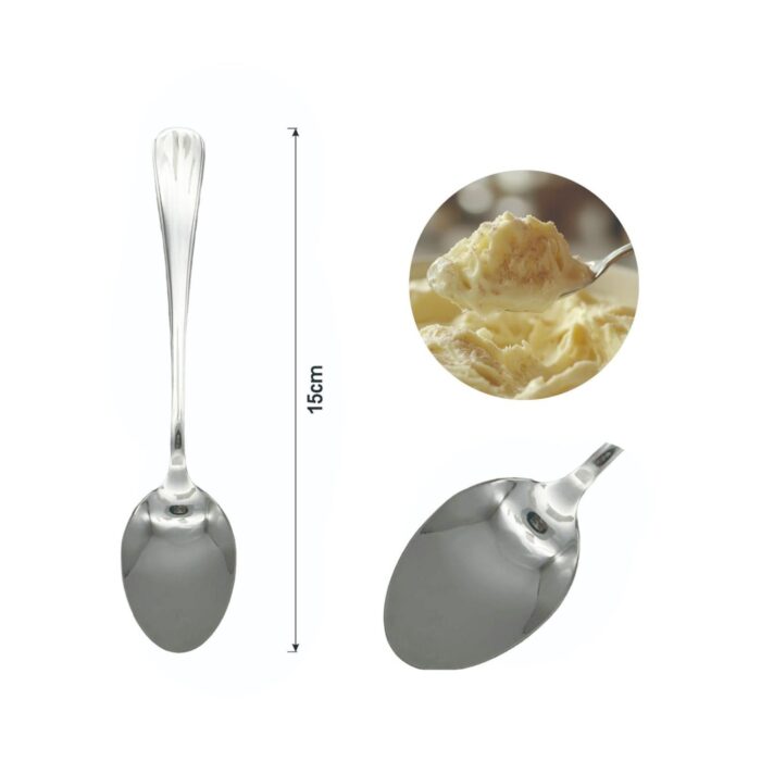 3dfc88e3-4f23-4407-a179-c9e5f1520cb2.jpg Cucharon para postre con mango redondo 6PCS - Imagen 3