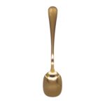 Cucharon para helado con mango redondo de oro rosa 3PCS