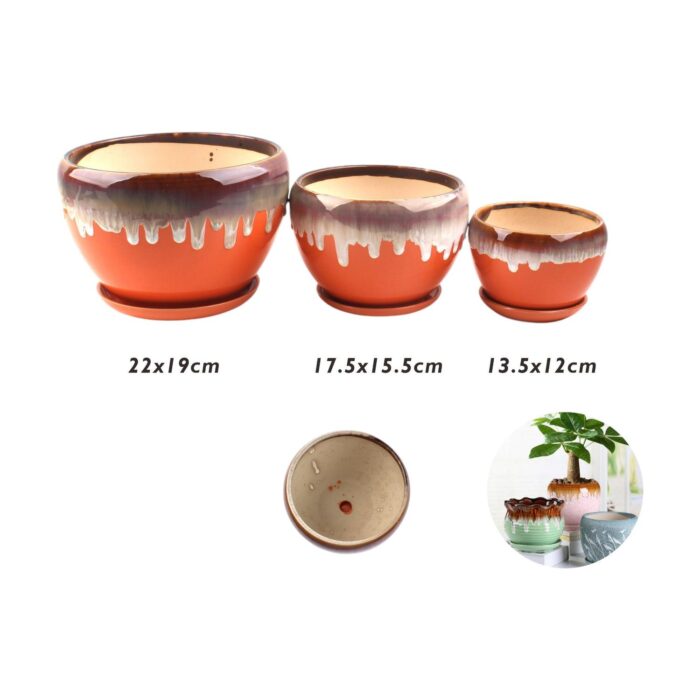 3f1a672a-833e-44ce-958d-4d16fdae062d.jpg Juego de 3 macetas de cerámica modelo SM8S - Imagen 1