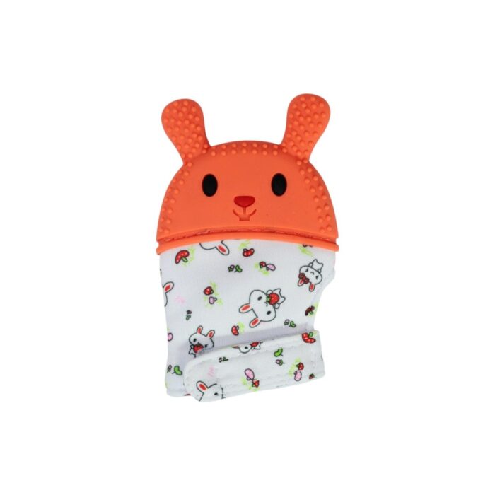 3f5132ef-cbf7-4be1-aee7-14ec56833b80.jpg Guantes mordedores para bebé con textura de silicona y diseño conejo - Imagen 2