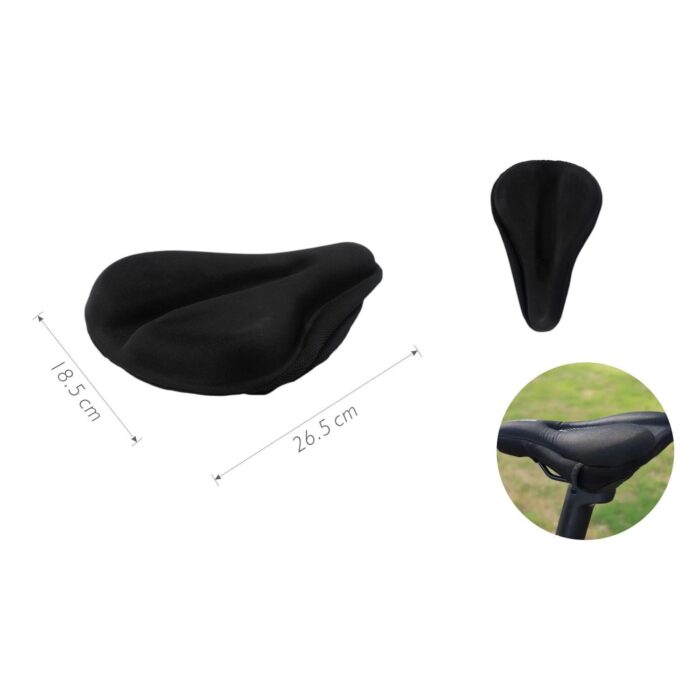 Funda de Sillín de Bicicleta Acolchada 27x23 - Imagen 4
