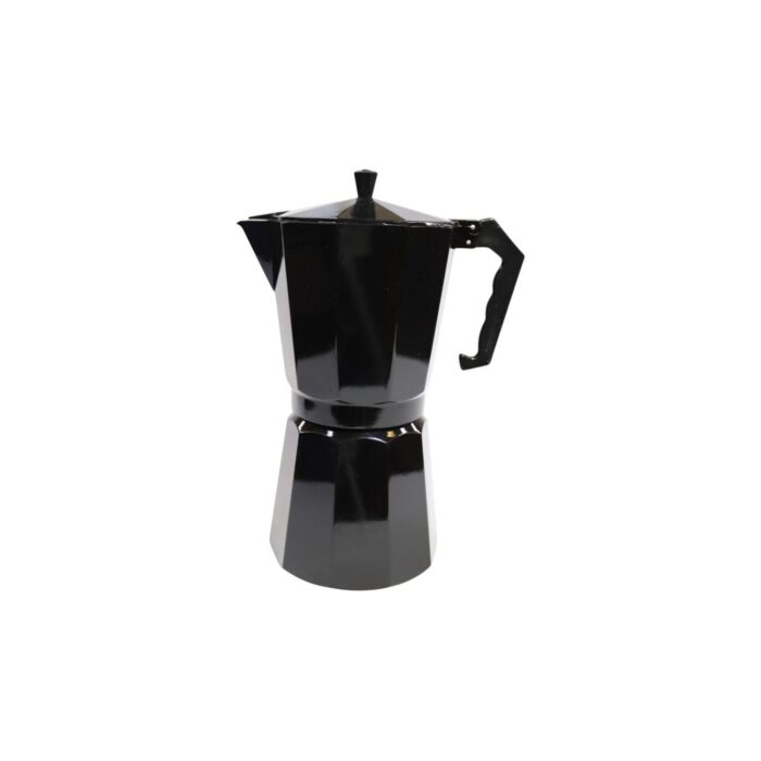 Cafetera Italiana Negra - 2 Tazas - Imagen 1