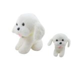 Peluche de perro sonriente 25 cm