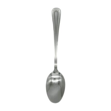Cucharon grande para postre con diseno de puntos 3PCS