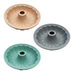Moldes de Silicona para Bundt Cake - Set de 3 Colores Pastel