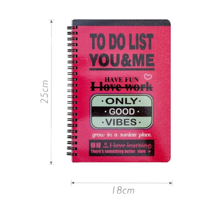 Cuaderno de espiral 25 x 18 cm - Imagen 1