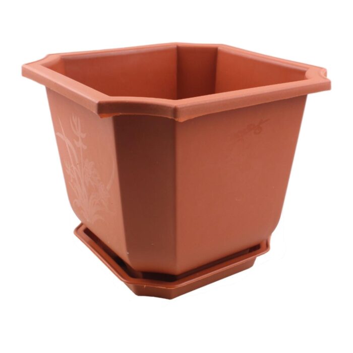 ZY280 x 280 Maceta de plastico 27 x 21.5 cm - Imagen 1