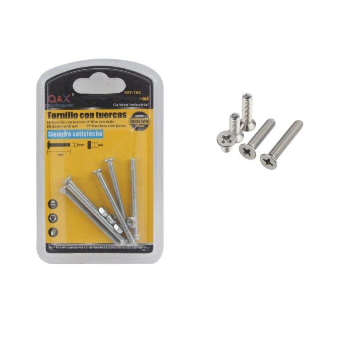 491b05ba-5a96-452f-903b-c07510667d17.jpg Perno Cruzado Con Tuerca 4*60+M4 - Imagen 1