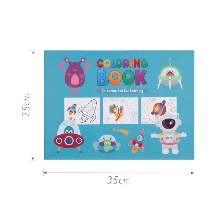 4b62002c-8ea6-4e43-ba6f-693fae19ec8a-1.jpg Aventuras Espaciales: Libro para Colorear para Niños de 3 a 8 Años - Imagen 6
