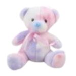 Oso de peluche teñido 25 cm - Imagen 3