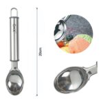 Espátula para helado con mango ovalado 20X4.2CM - Imagen 3