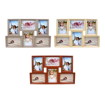 Conjunto de 6 Marcos de Fotos Modelo 1816 (10x15)cm