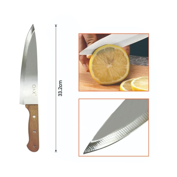 Cuchillo de madera de roble para cortar verduras (16.5 cm) - Imagen 2