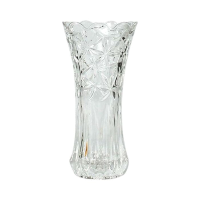 539a0b1a-820f-46ab-b7bd-fe0b407a1b3e.jpg Florero de Cristal - Diseño Hielo de 25cm para Decorar - Imagen 1