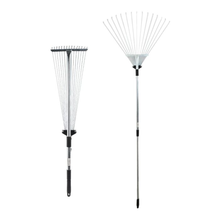 55b52567-26fb-4526-b4e2-7190da699b6b.jpg Rastrillo para Césped con Mango Extensible - 47cm - Imagen 1