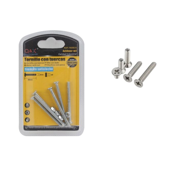 55f2652d-169b-4b87-a326-5578bee8c2db.jpg Perno Cruzado Con Tuerca 4*50+M4 - Imagen 1