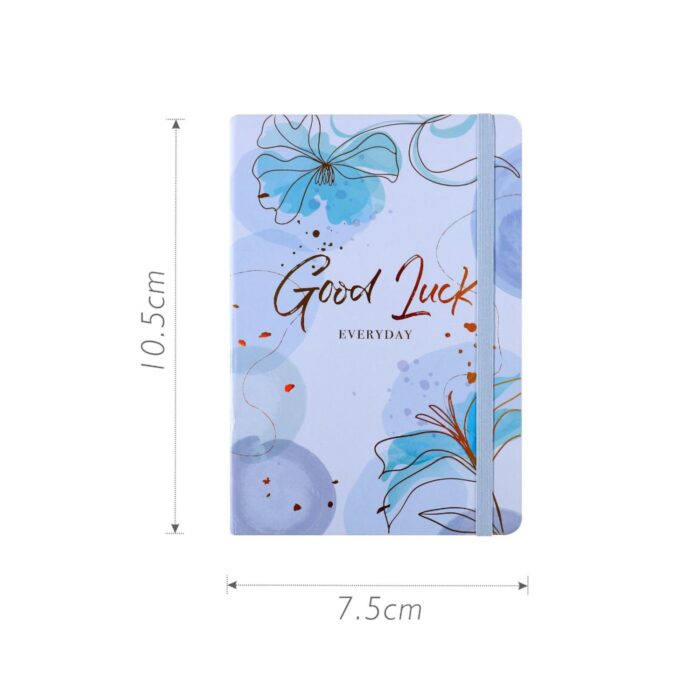 Cuaderno con flores chico 10.5 x 7.5 cm - Imagen 8