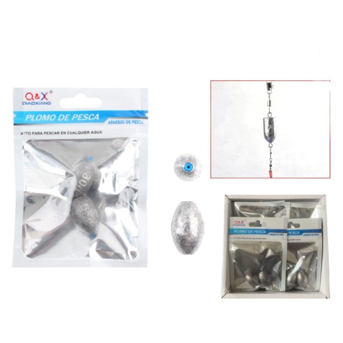 Colgante De Plomo Estilo Japones No Da?ino 30G 2Pcs - Imagen 1