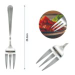 Tenedor de servicio con diseno de puntos 1PC - Imagen 2