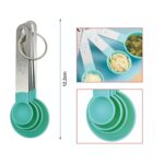 Set de 4 cucharas medidoras pequeñas para medir ingredientes con precisión - Imagen 2