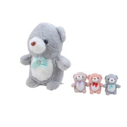 Oso elegante con corbata 25 cm